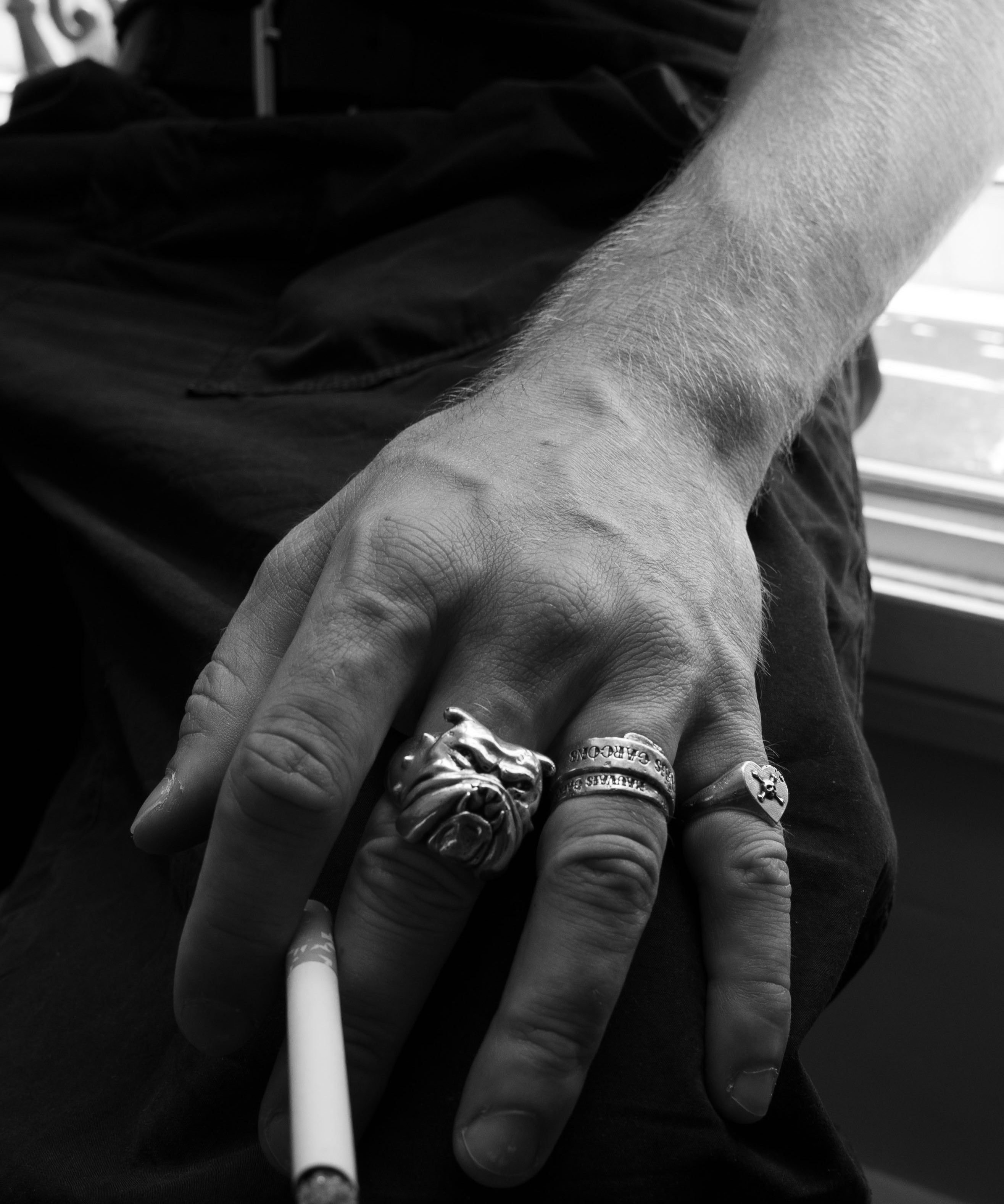 BAD DOG RING (925 SILVER)